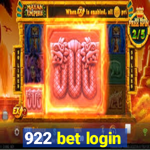 922 bet login